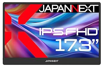 Amazon.co.jp: JAPANNEXT 17.3インチ モバイルモニター IPS